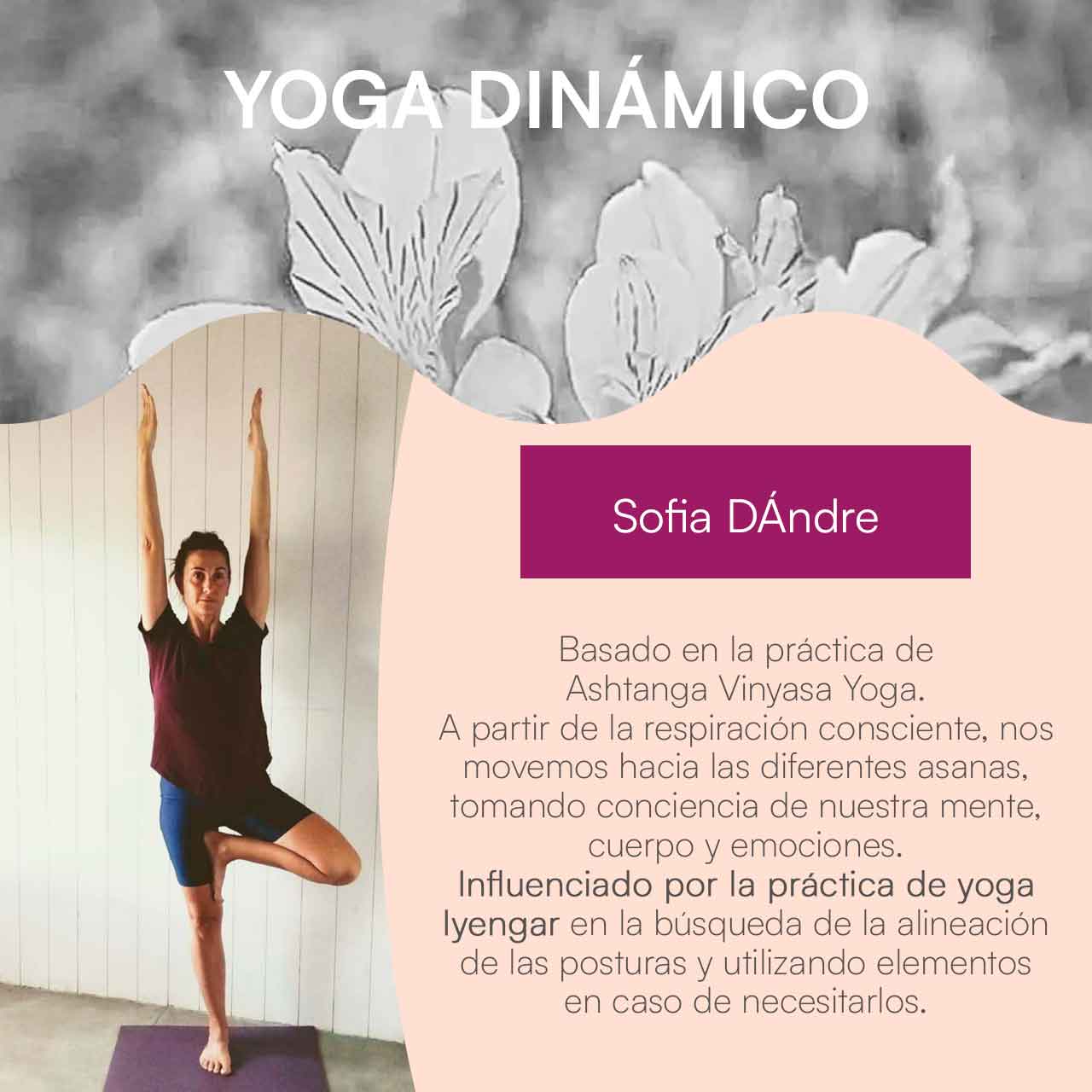 Yoga dinámico con Sofia DÁndre